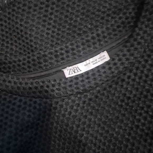 Zara Lace and Mesh Dress in Black - Size Medium - Picture 4 of 6